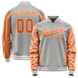 Custom Gray Orange Jacket