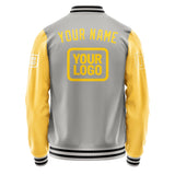 Custom Gray Gold Jacket JA040430041718303018