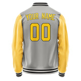 Custom Gray Gold Jacket JA0404300417B31730