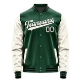 Custom Green Cream Jacket JA0505030517B31703