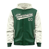 Custom Green Cream Jacket