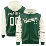 Custom Green Cream Jacket