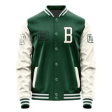 Custom Green Cream Jacket JA050503051817030317