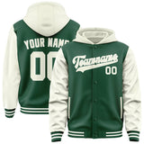 Custom Green Cream Jacket
