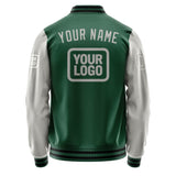 Custom Green Gray Jacket JA050504051718040418