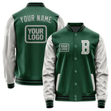 Custom Green Gray Jacket