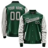 Custom Green Gray Jacket