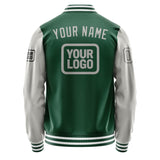 Custom Green Gray Jacket JA050504051817040417