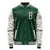 Custom Green Gray Jacket JA050504051817040417