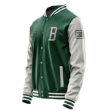 Custom Green Gray Jacket JA050504051817040417