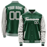 Custom Green Gray Jacket