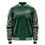 Custom Green Dark Green Jacket JA0505060518B31806