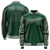 Custom Green Dark Green Jacket