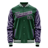 Custom Green Purple Jacket JA0505070518B31807