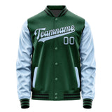 Custom Green Light Blue Jacket JA0505080517B31708