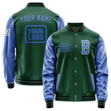 Custom Green Sky Blue Jacket