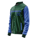 Custom Green Sky Blue Jacket JA0505090517B21709