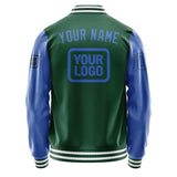 Custom Green Sky Blue Jacket JA050509051817090917