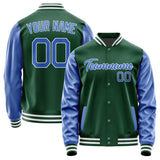 Custom Green Sky Blue Jacket