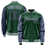 Custom Green Blue Jacket