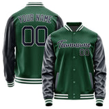 Custom Green Navy Jacket