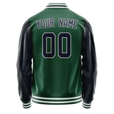 Custom Green Navy Jacket JA0505110518B31811