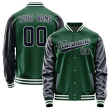 Custom Green Navy Jacket