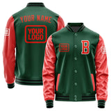 Custom Green Orange Red Jacket