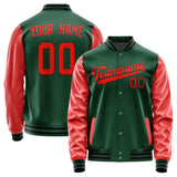 Custom Green Orange Red Jacket