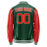 Custom Green Orange Red Jacket JA0505120518B21812