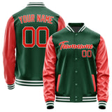 Custom Green Orange Red Jacket