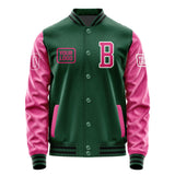 Custom Green Pink Jacket JA050513051718131318