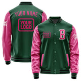 Custom Green Pink Jacket JA050513051718131318