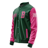 Custom Green Pink Jacket JA050513051718131318