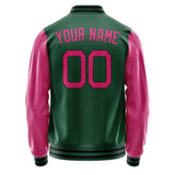 Custom Green Pink Jacket JA0505130517B21713