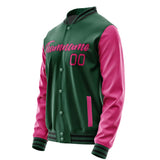 Custom Green Pink Jacket JA0505130517B21713