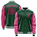 Custom Green Pink Jacket