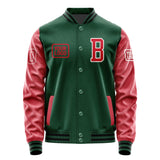 Custom Green Red Jacket JA050514051718141418