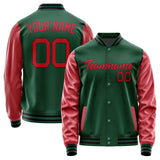 Custom Green Red Jacket