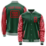 Custom Green Red Jacket