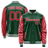 Custom Green Red Jacket