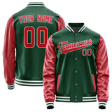 Custom Green Red Jacket