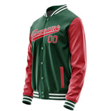 Custom Green Red Jacket JA0505140518B31814