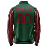 Custom Green Crimson Red Jacket JA0505150517B21715