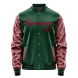 Custom Green Crimson Red Jacket JA0505150517B21715