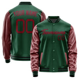 Custom Green Crimson Red Jacket