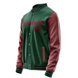 Custom Green Crimson Red Jacket JA0505150517B21715