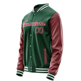 Custom Green Crimson Red Jacket JA0505150518B21815