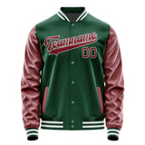 Custom Green Crimson Red Jacket JA0505150518B31815