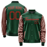 Custom Green Coral Red Jacket